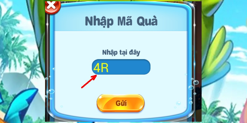 Hướng dẫn cách nhập mã code bắn cá đổi thưởng