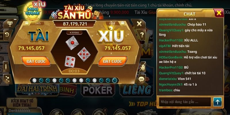 Hướng dẫn luật chơi Tài Xỉu đổi thưởng 789Win